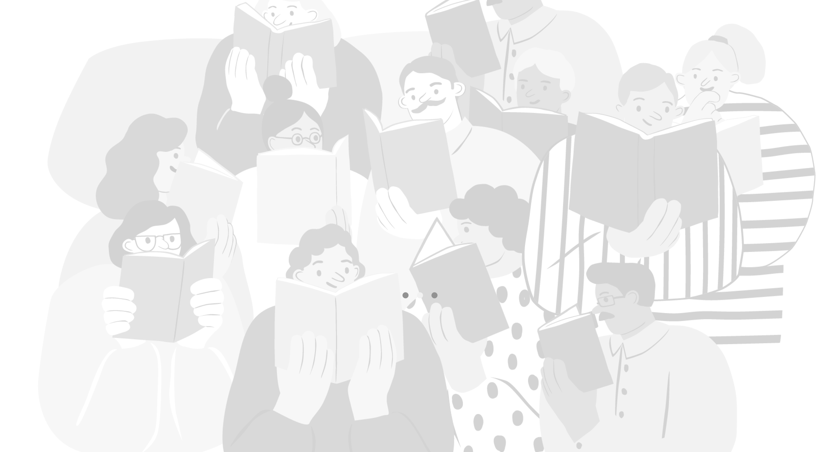 Ilustración general de la aplicacion usada como fondo de pantalla en la aplicación web Bookloop Ilustración general de la aplicacion usada como fondo de pantalla en la aplicación web Bookloop