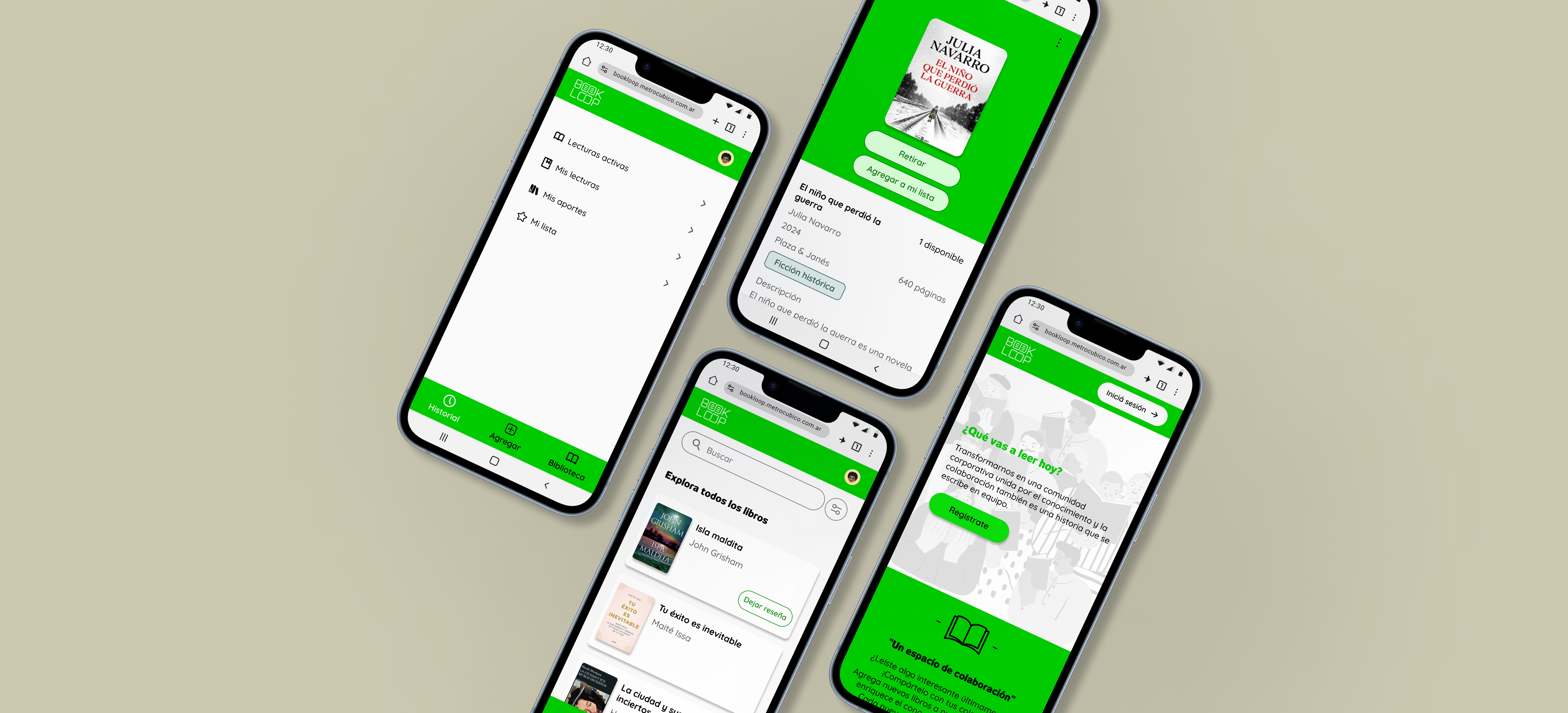 Biblioteca digital: BookLoop Proyecto desarrollado por Rappid Tech: Biblioteca digital: BookLoop