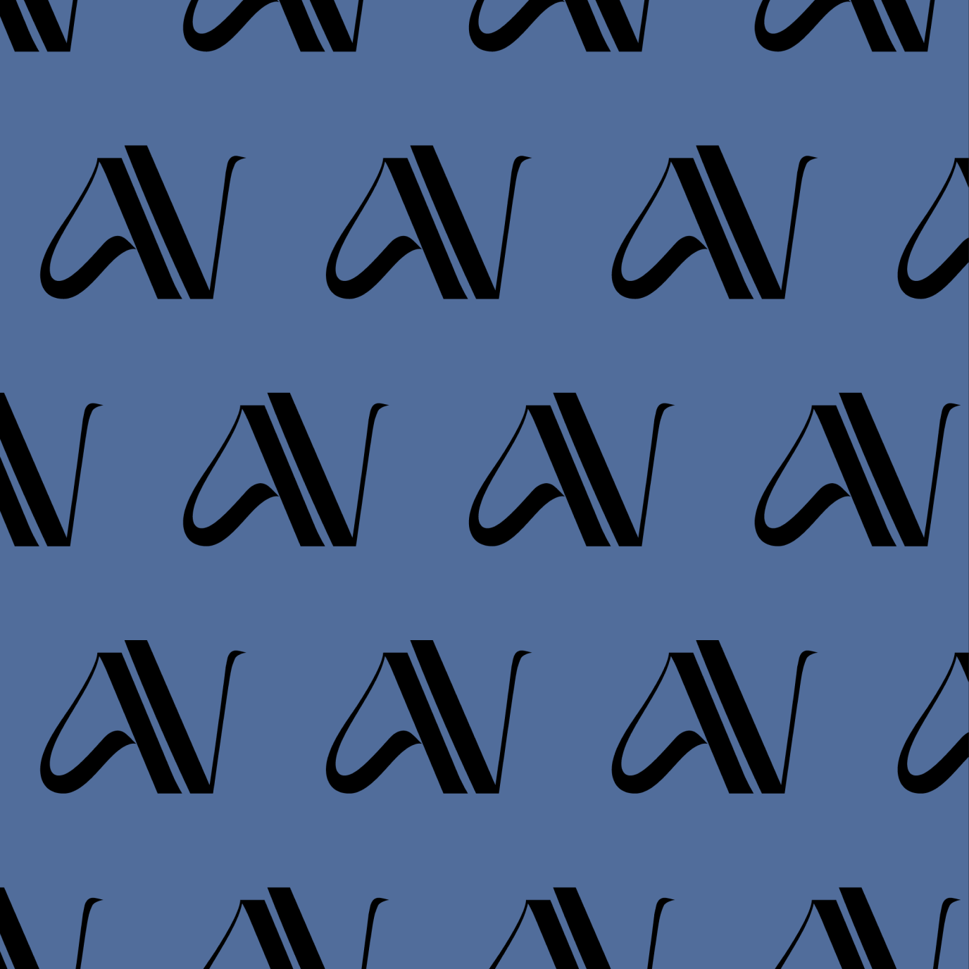 Patron de diseño Logotipo marca Alejandra Nassif Patron de diseño Logotipo marca Alejandra Nassif